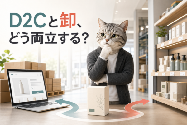 メーカー直販を始めたい。でも卸先との関係も守りたい｜D2Cと既存販路を両立する考え方