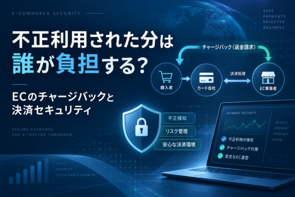 不正利用された分は誰が負担する？ECのチャージバックと決済セキュリティの実務