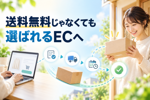 送料無料じゃなくても選ばれるECへ｜「届くまで」を設計できていますか？